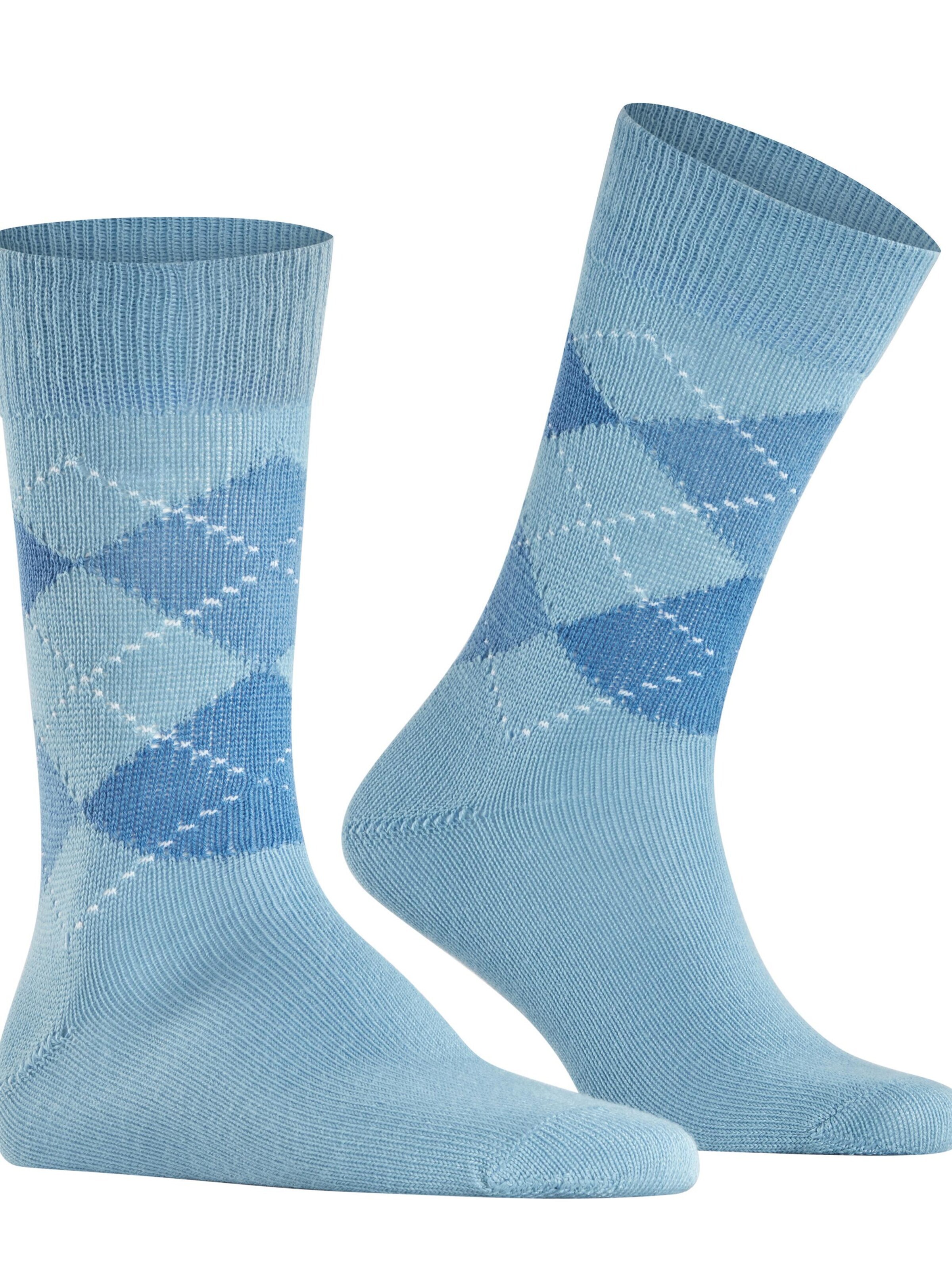 BURLINGTON Socken 'Preston'‌‌‌‌‌‌‌ in Blau: Vorderseite