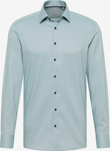 ETERNA Business shirt ' SLIM FIT ' in Green: front
