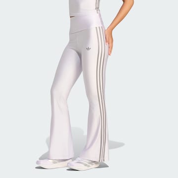 Bootcut Pantaloni sportivi 'Superstar' di ADIDAS PERFORMANCE in lilla: frontale
