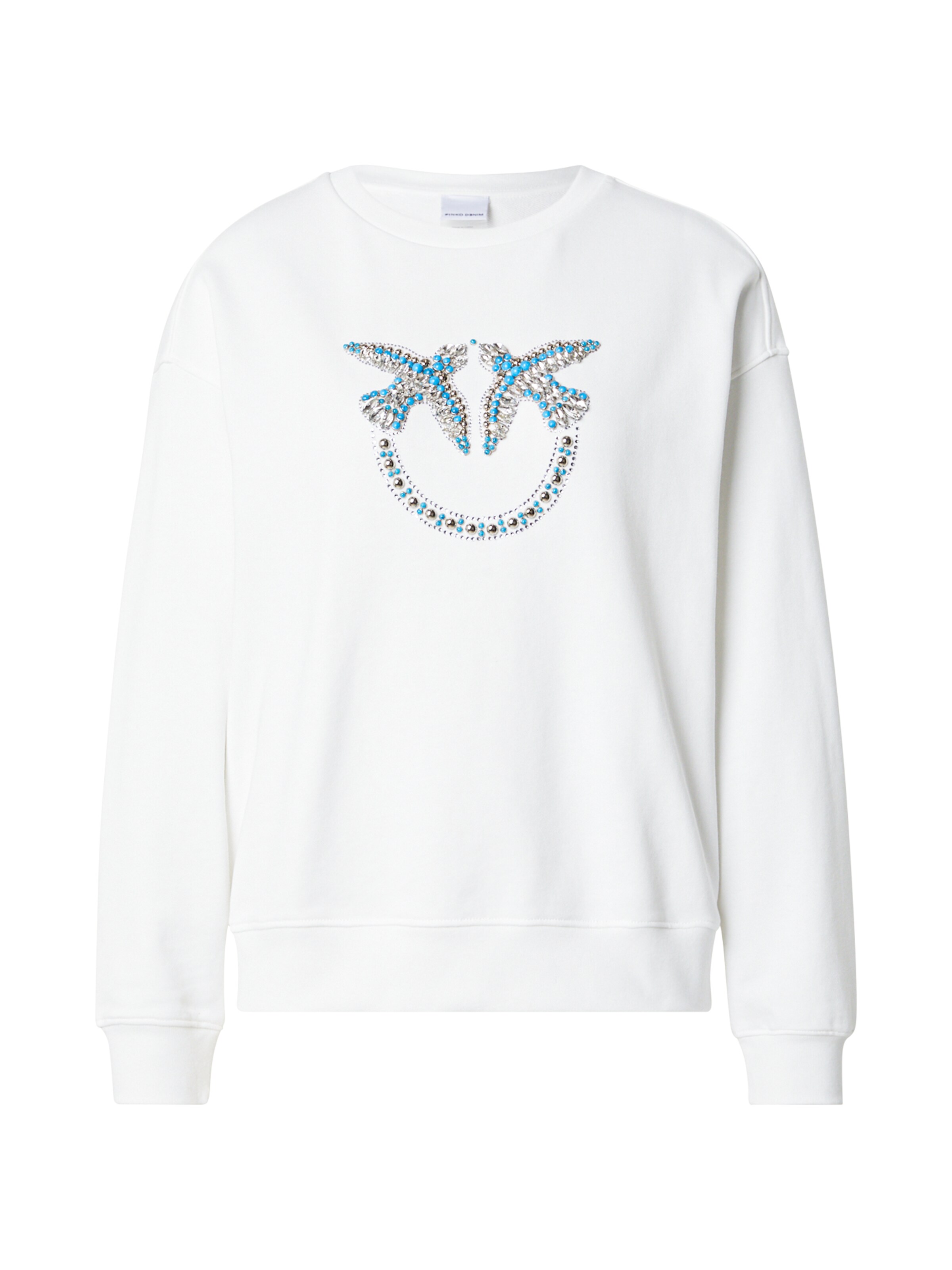 PINKO Sweatshirt in White: front