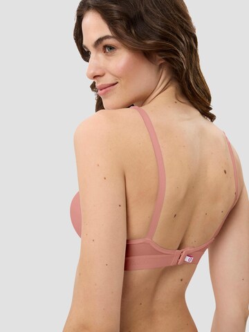 BeeDees Triangle Bra 'Soft-BH Microfun N' in Red