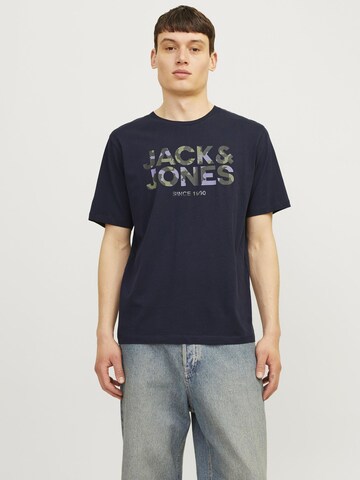 JACK & JONES Shirt in Blauw: voorkant