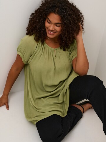 KAFFE CURVE Tunic 'Ami' in Green