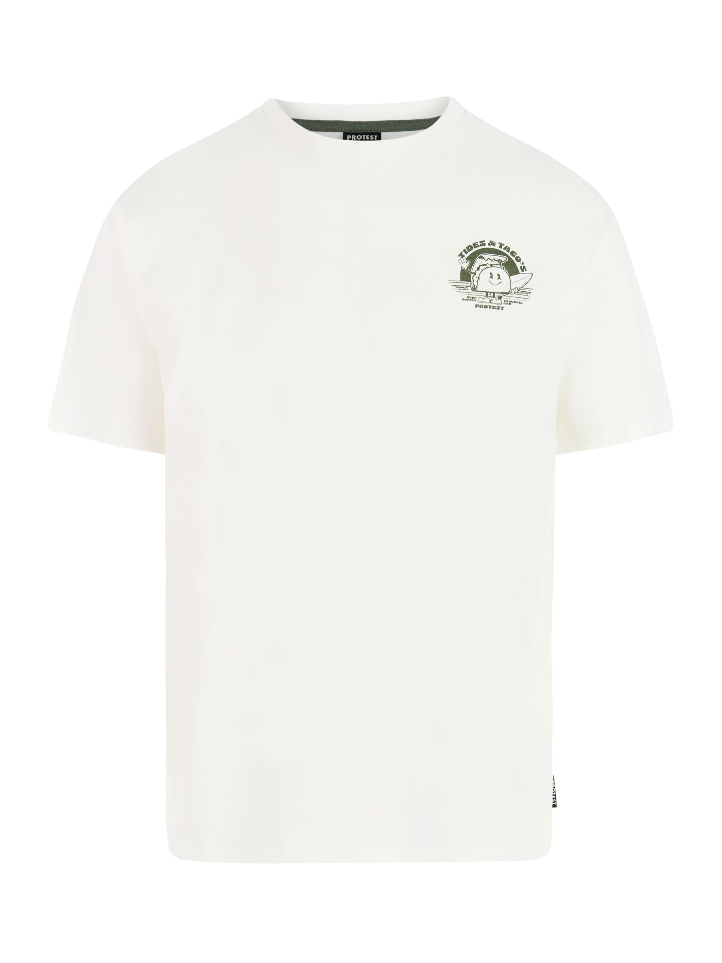 PROTEST Shirt 'PRTElstow' in White: front