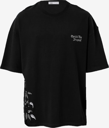 juoda VAMOS CLO Marškinėliai: priekis