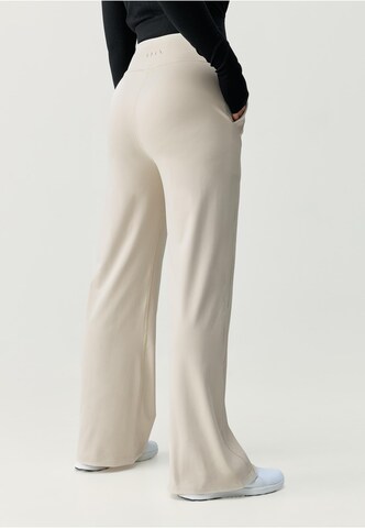 Born Living Yoga Wide leg Sportbroek 'Lua' in Beige