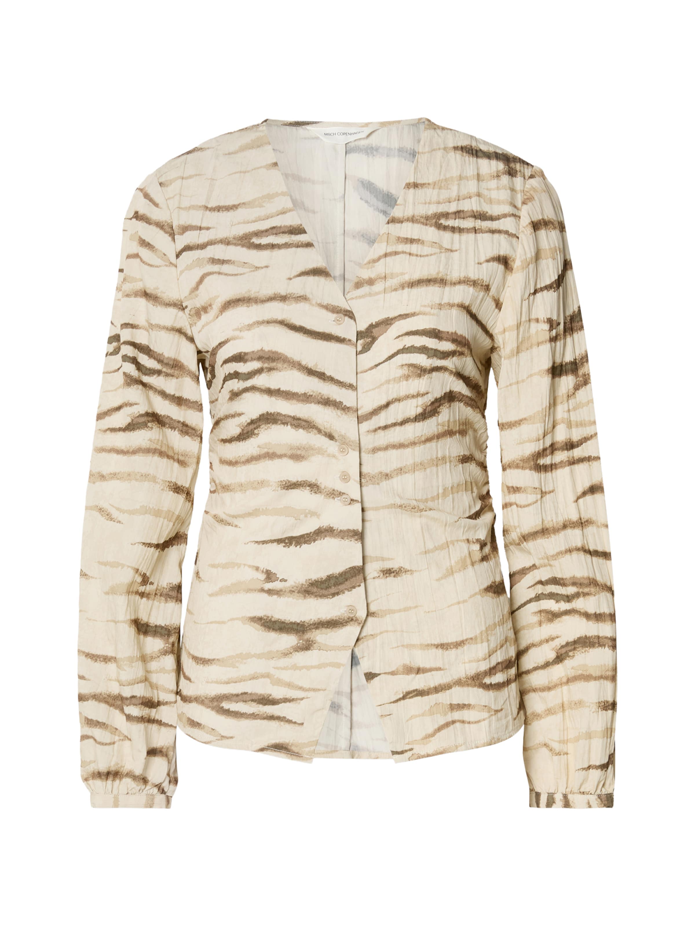 MSCH COPENHAGEN Pusero 'Tania' värissä beige: etupuoli