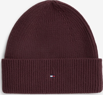 Bonnet TOMMY HILFIGER en rouge : devant