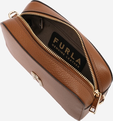 FURLA - Mala de ombro 'PRIMULA MINI' em castanho