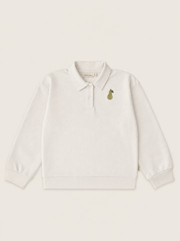 LouieLouie Shirt 'Vincent ∼ Pear on Pocket'‌‌‌‌ in Grau: Vorderseite
