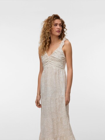 VERO MODA Kjole 'VMDICTHE' i beige