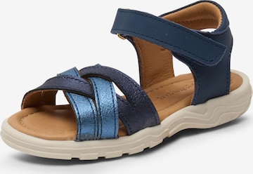 BISGAARD Sandals & Slippers 'Riley' in Blue: front