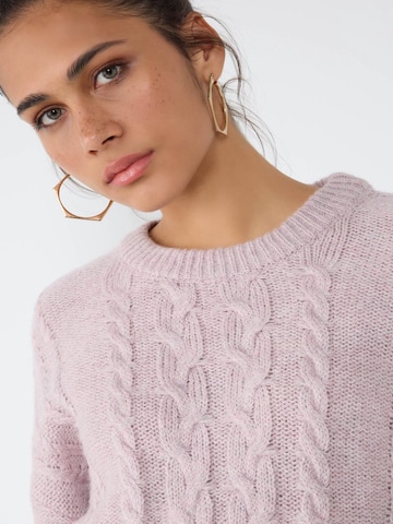 No Matter What Pullover in Lila: Vorderseite