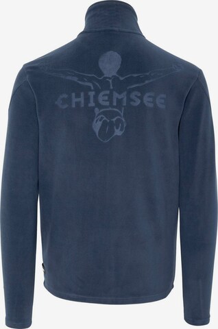 CHIEMSEE Fleece jas in Blauw