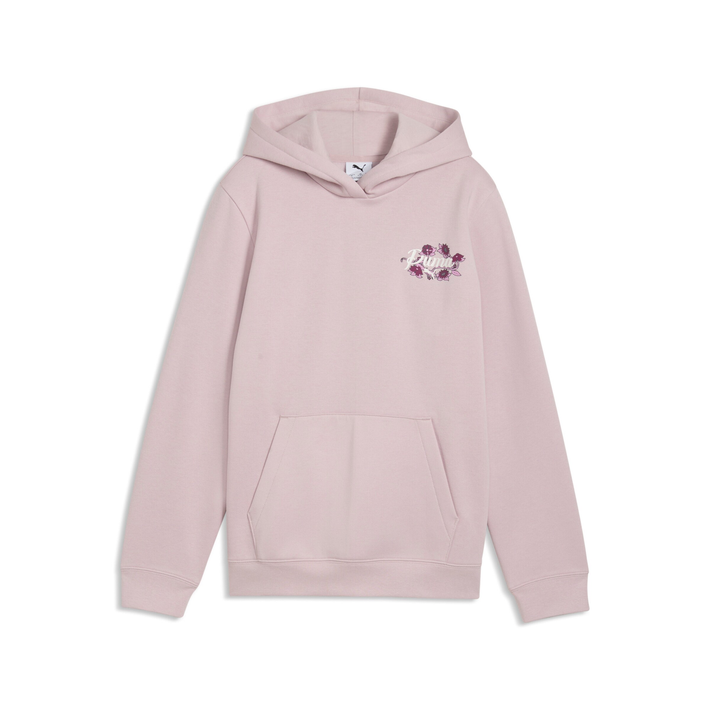 PUMA Sweatshirt in 152 in Cyclamen / Rose / White, Item view