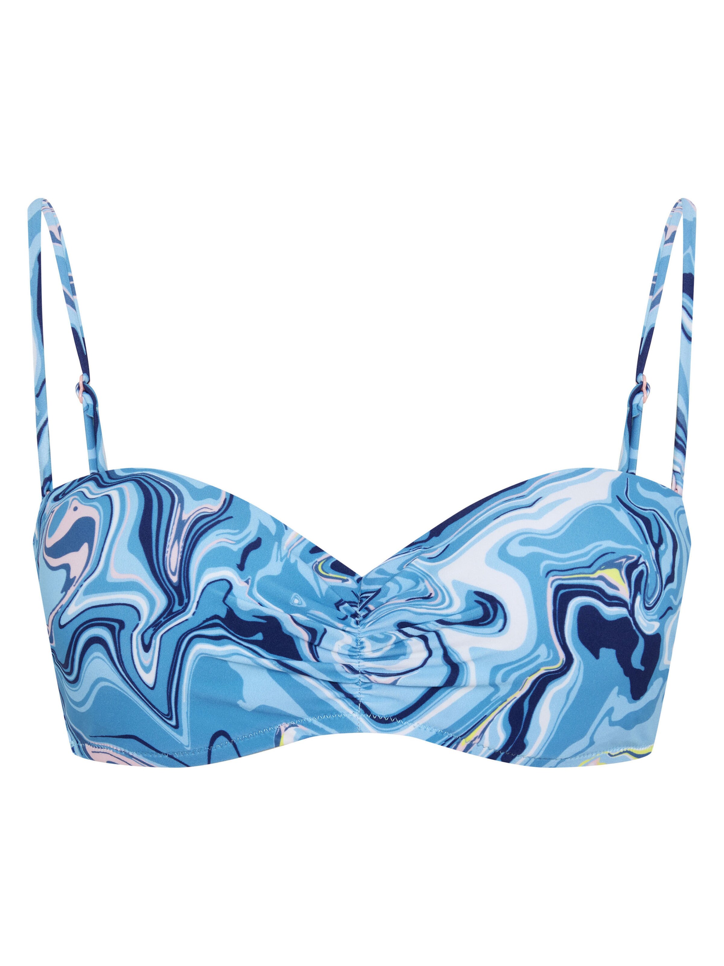 CHIEMSEE Bandeau Bikinitop in Blau: Vorderseite