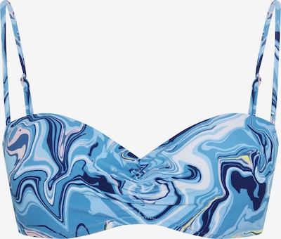 CHIEMSEE Bikinitop in blau / weiß, Produktansicht