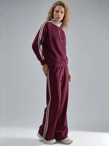 Lady Bersan Leisure suit 'Zweiteiliges Set' in Red