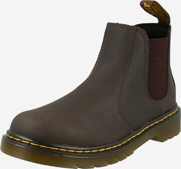 Bottes Dr. Martens en marron : devant