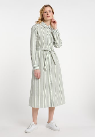 DreiMaster Maritim Shirt dress in White