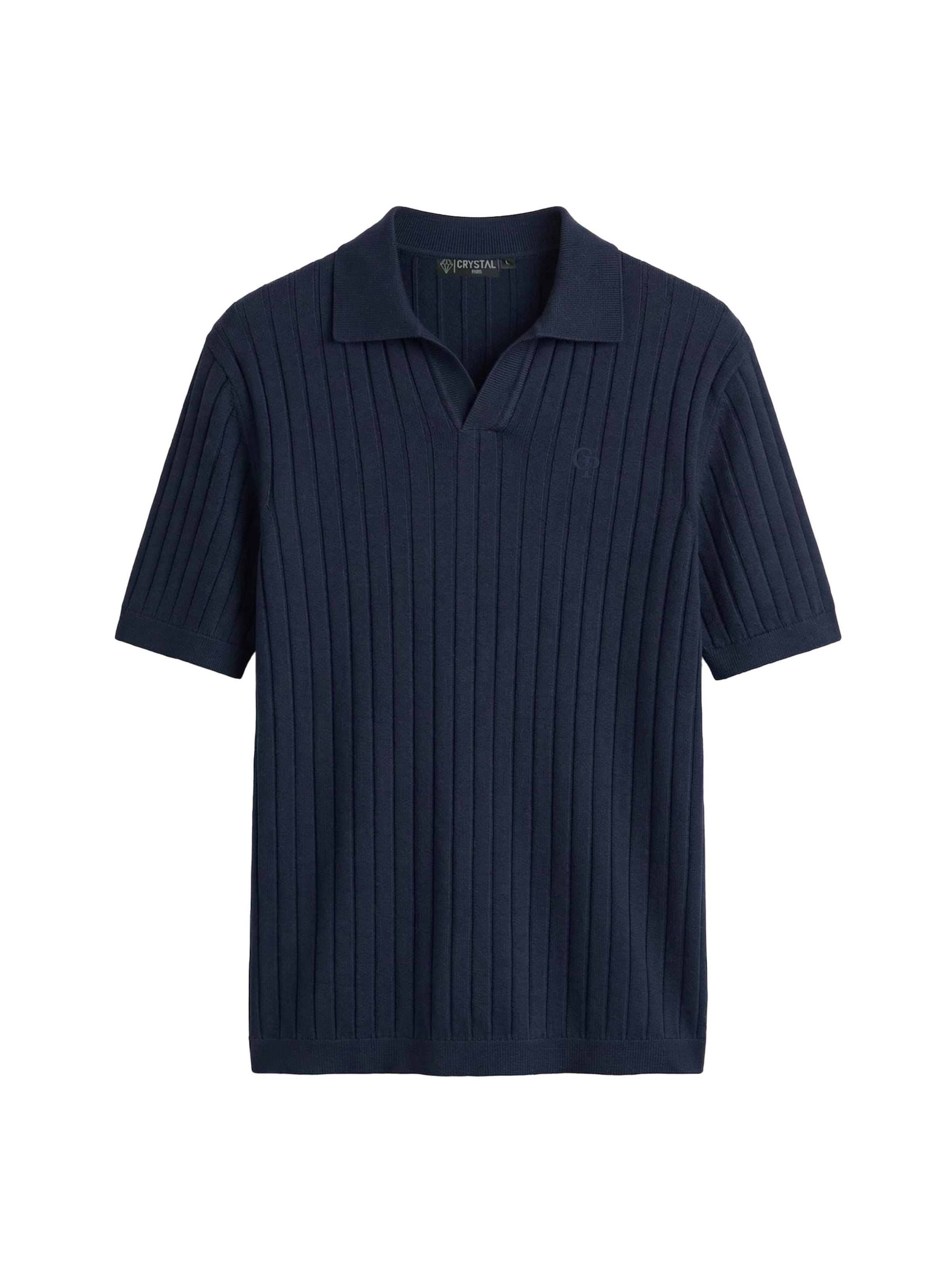 Crystal Paris Shirt 'Vento'‌‌‌‌‌‌‌‌‌ in Blau: Vorderseite