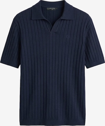 Crystal Paris Shirt 'Vento' in Blau: Vorderseite