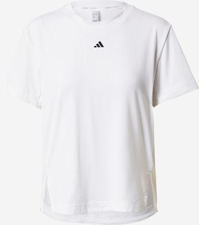 ADIDAS PERFORMANCE T-shirt fonctionnel 'Versatile' en noir / blanc, Vue avec produit