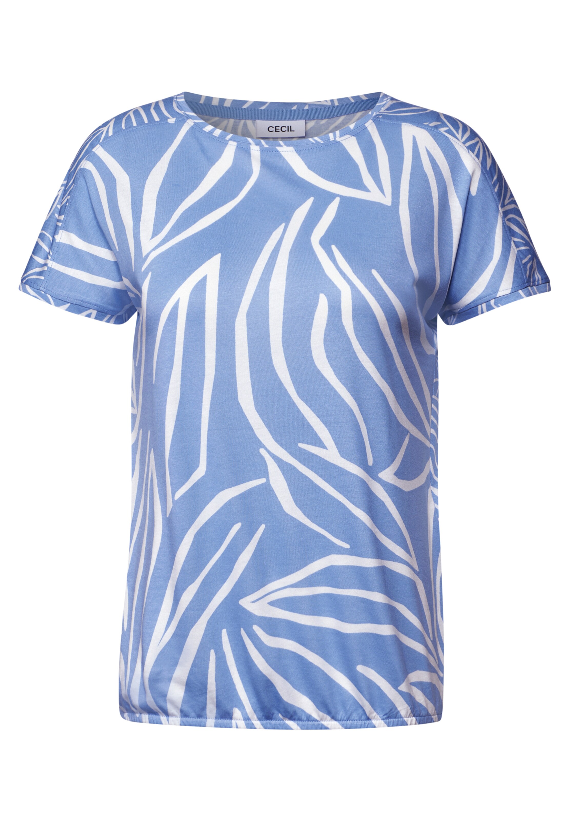 CECIL T-Shirt in Blau: Vorderseite