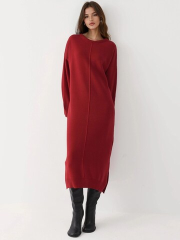 Abito in maglia 'Strickkleider' di My fashion in rosso