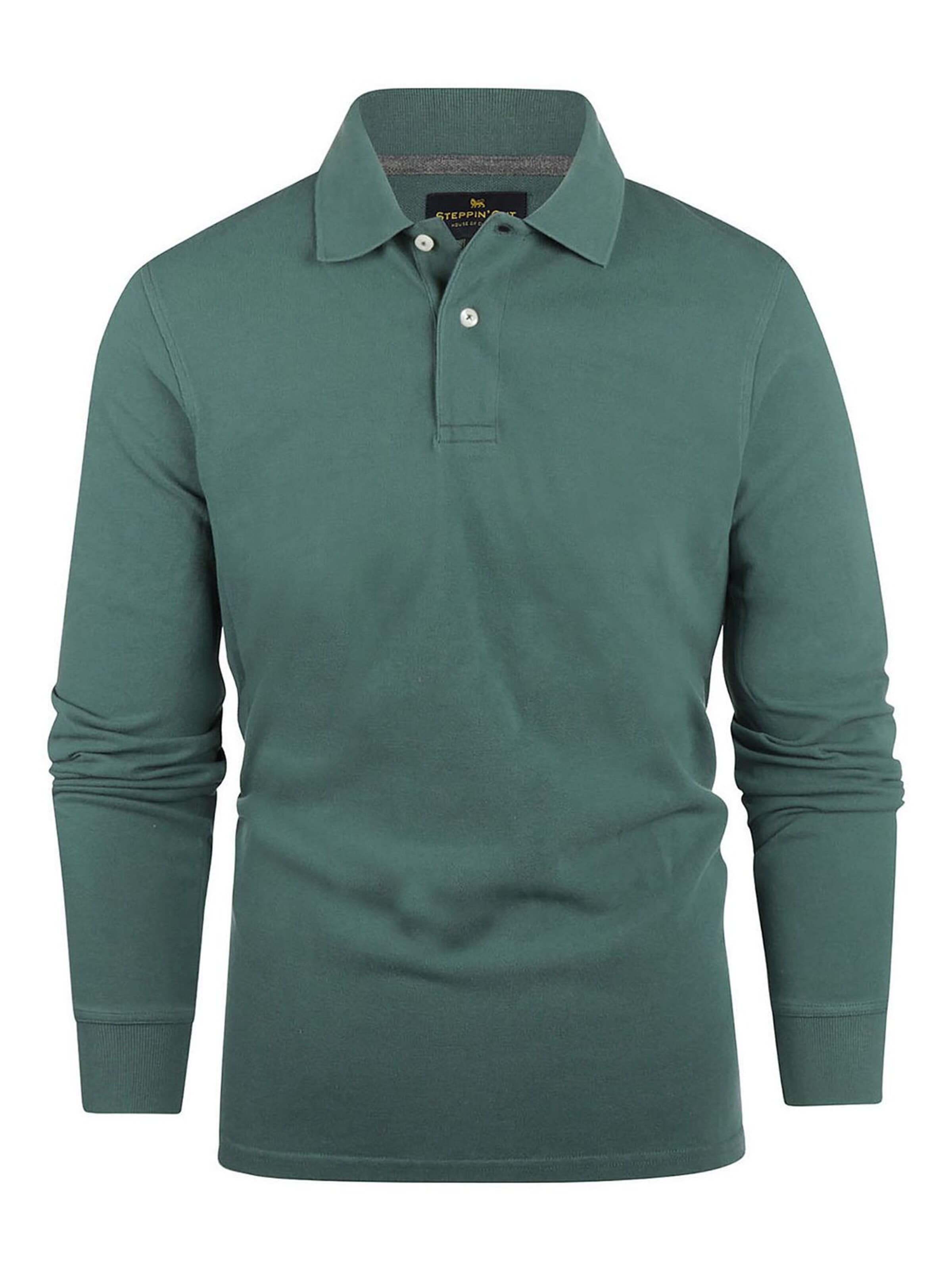 Steppin' out Shirt‌‌‌‌‌ in Grün: Vorderseite