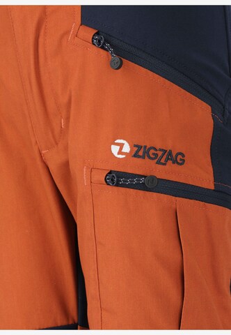 ZigZag Regular Outdoor Pants 'Bono' in Orange