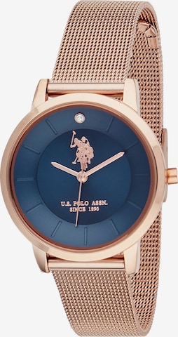 U.S. POLO ASSN. - Reloj analógico 'Amalia' en oro: frente