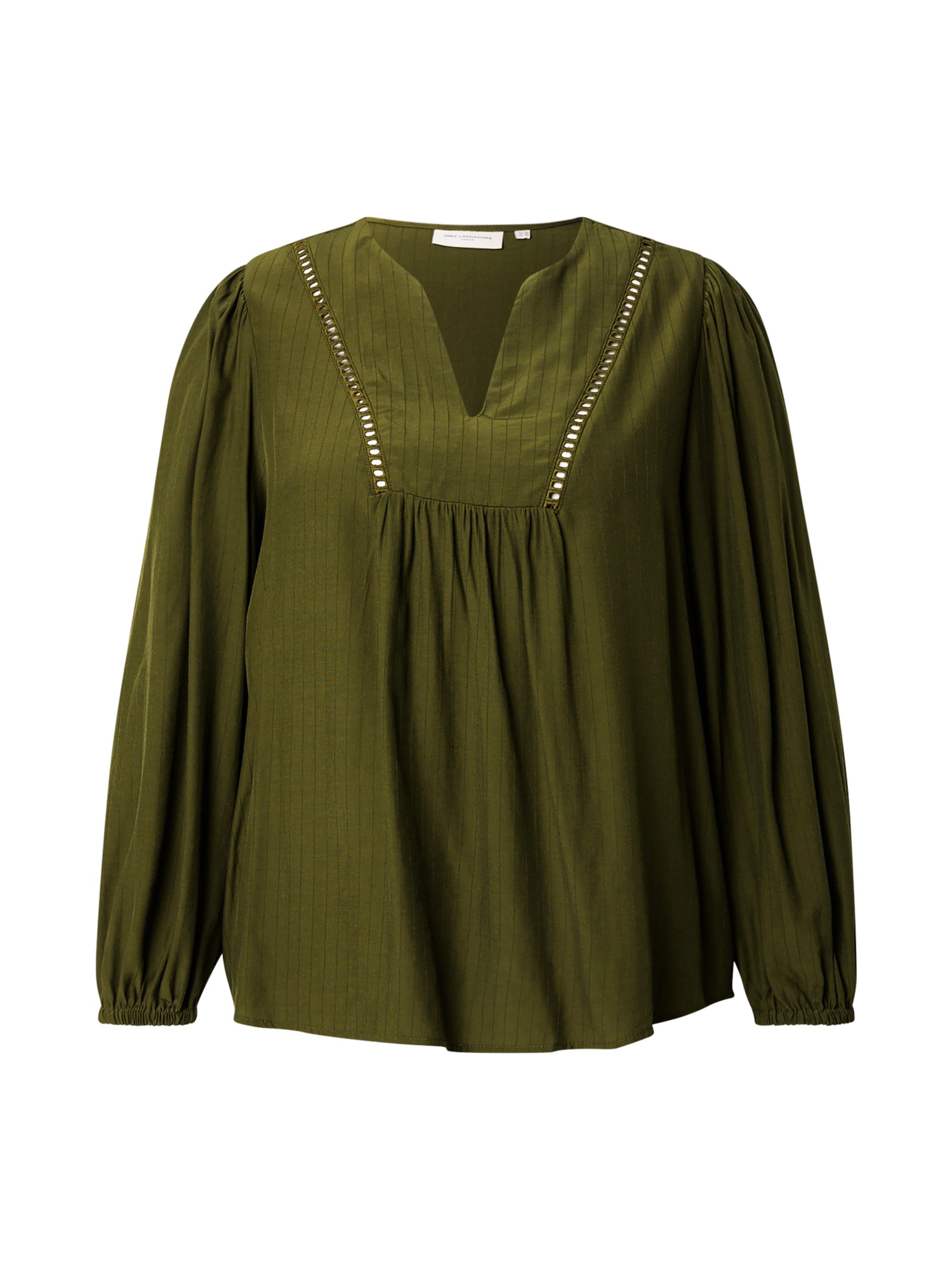 ONLY Carmakoma Блузка 'CARMYRNA' в Зеленый: спереди