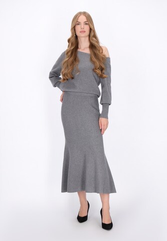 DreiMaster Klassik Skirt in Grey