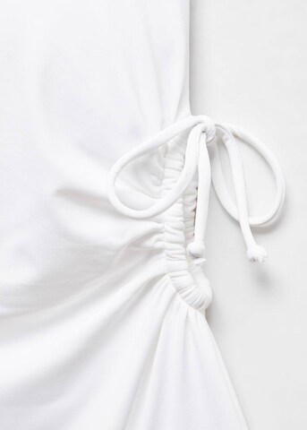 MANGO TEEN Badeanzug 'nieve' in Weiß
