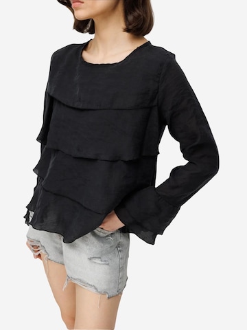 Camicia da donna 'Blusen' di MixRay in nero