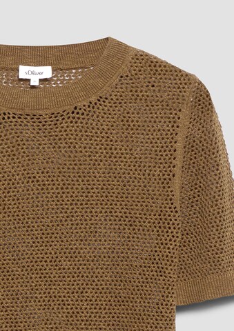 s.Oliver Pullover in Braun