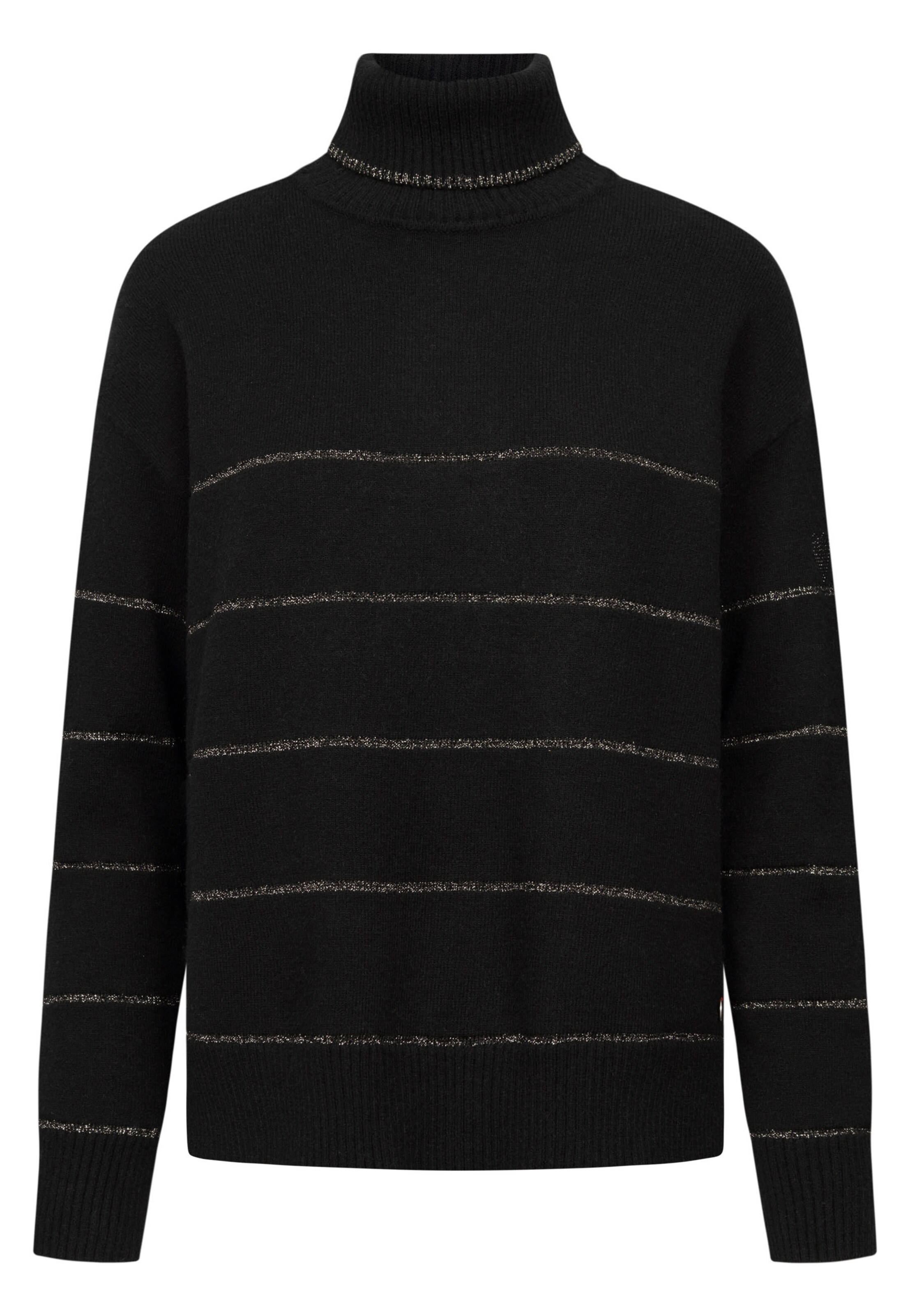 Frieda & Freddies NY Pullover in Schwarz: Vorderseite