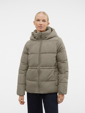 VERO MODA Winter jacket in Green: front