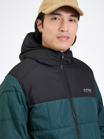 JACK & JONES Χειμερινό μπουφάν 'BEN' σε πράσινο