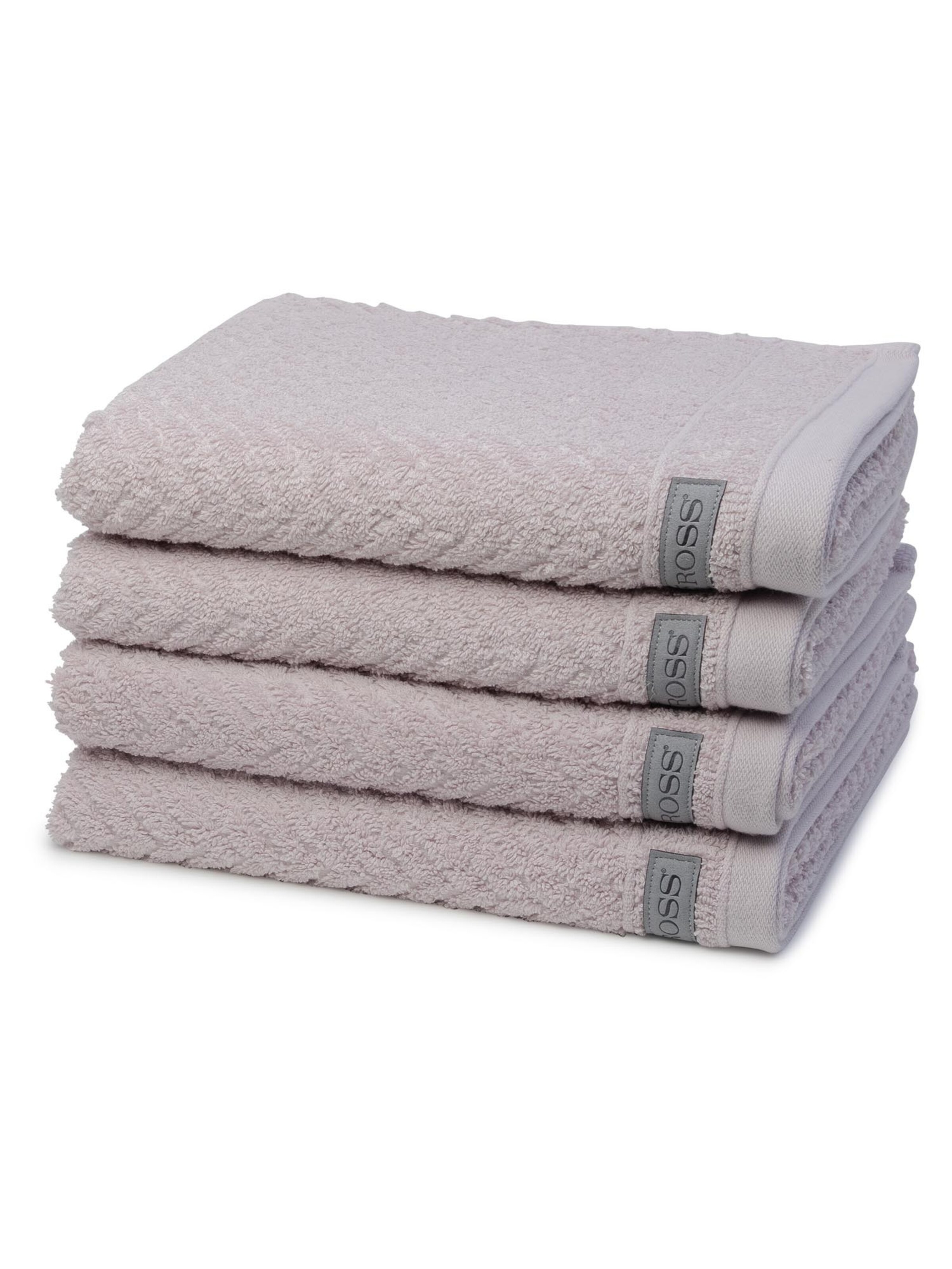 ROSS Handtuch 'Smart'‌‌‌‌‌‌‌‌‌‌ in Grau: Vorderseite