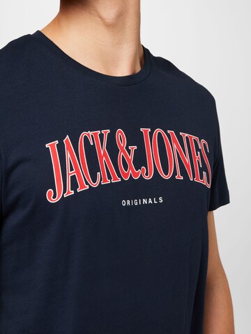 JACK & JONES T-Shirt 'HOOK' in Blau