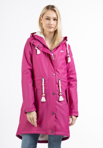 Schmuddelwedda Weatherproof jacket in Pink: front