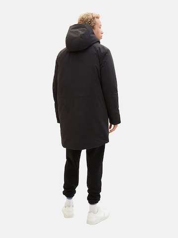 TOM TAILOR DENIM Χειμερινό παλτό σε μαύρο