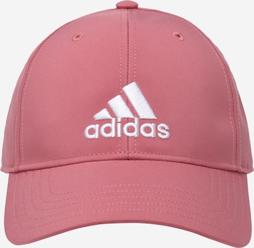 ADIDAS SPORTSWEAR Spordinokamüts 'Lightweight Embroidered', värv roosa: eest vaates