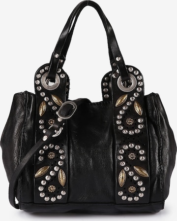 Campomaggi Schultertasche 'Dafne' in Schwarz: Vorderseite