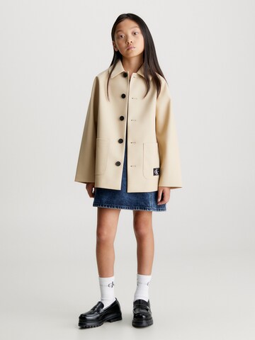 Calvin Klein Jeans Between-Season Jacket in Beige