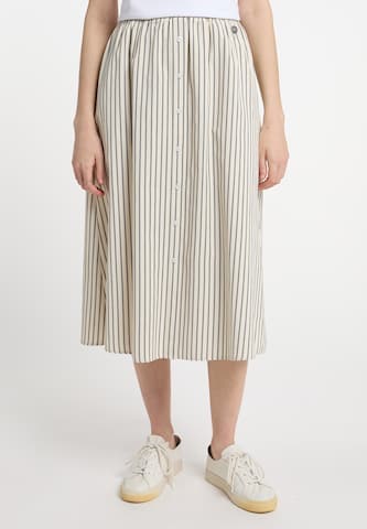 DreiMaster Maritim Skirt in Beige: front