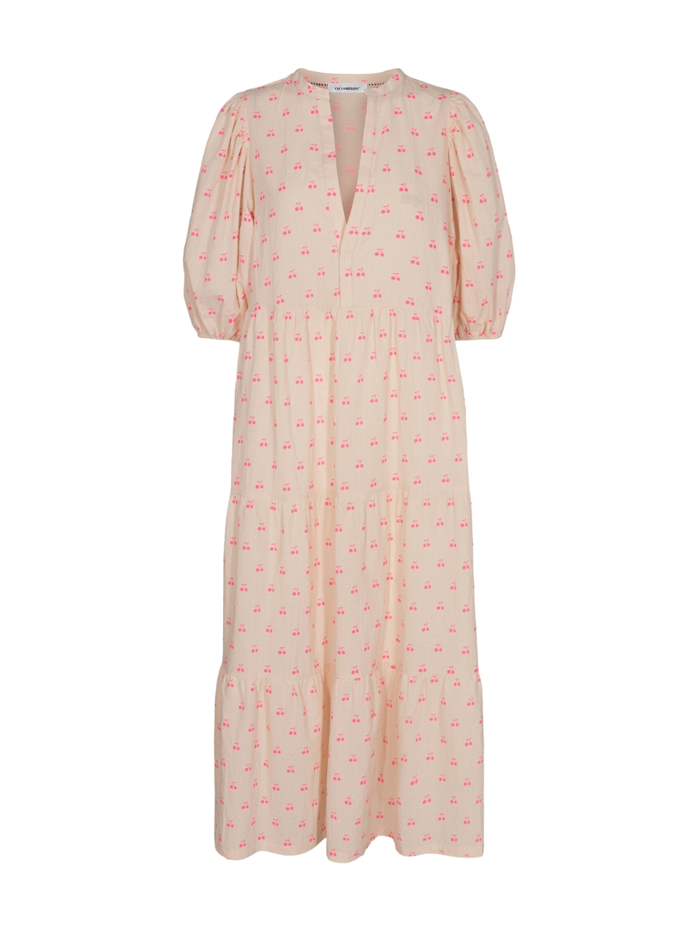 co'couture Mekko 'Cherry Floor' värissä vaaleanpunainen: etupuoli