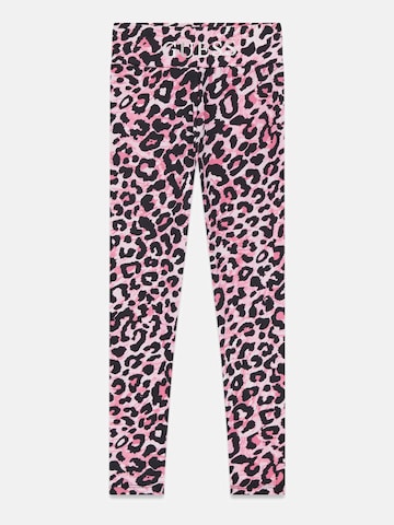 GUESS Regular Leggings in Pink: front